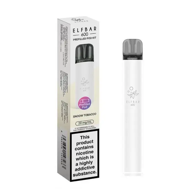 Snoow Tobacco Elf Bar 600 Prefilled Pod Kit